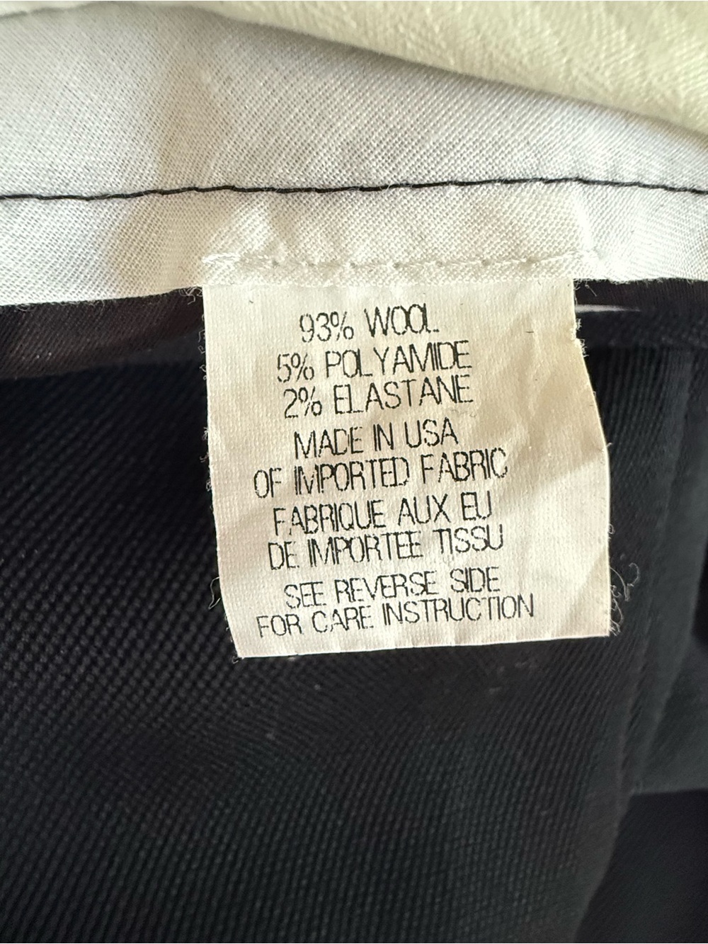 Theory Flare-Leg Tailored Trousers in Black – Size 0 - Picture 5 of 5